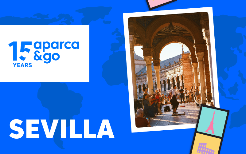 Sevilla, primera parada del quince aniversario de aparca&go